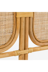 Rattan 3-Panel Queen Headboard 67"  | La  Forma Krysia | Oroa.com