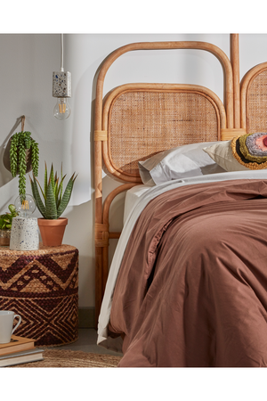 Rattan 3-Panel Queen Headboard 67"  | La  Forma Krysia | Oroa.com