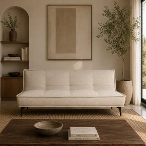   Gray Tufted Sofabed | Oroa.com