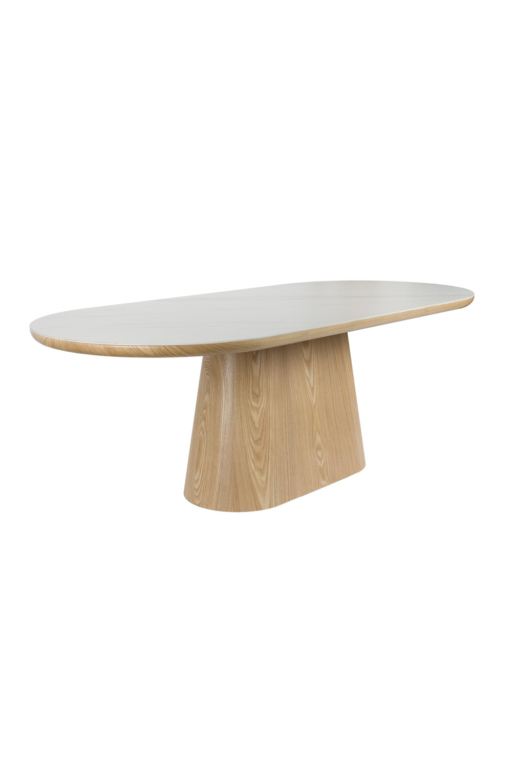 Oval Wood Dining Table | DF Almira | OROA.com
