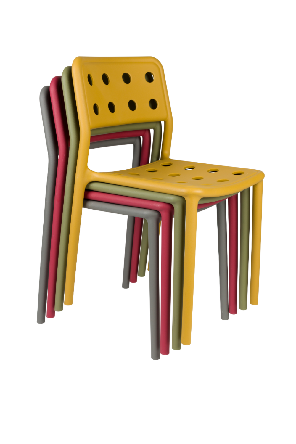 Perforated Outdoor Chair Set (4) | DF Serra | OROA.com