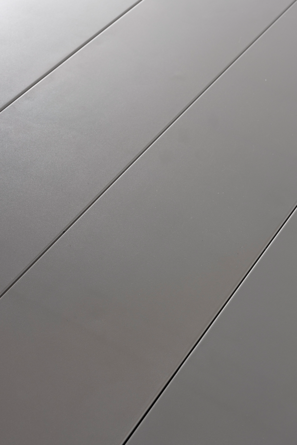 Gray Steel Outdoor Dining Table | DF Alban | OROA.com