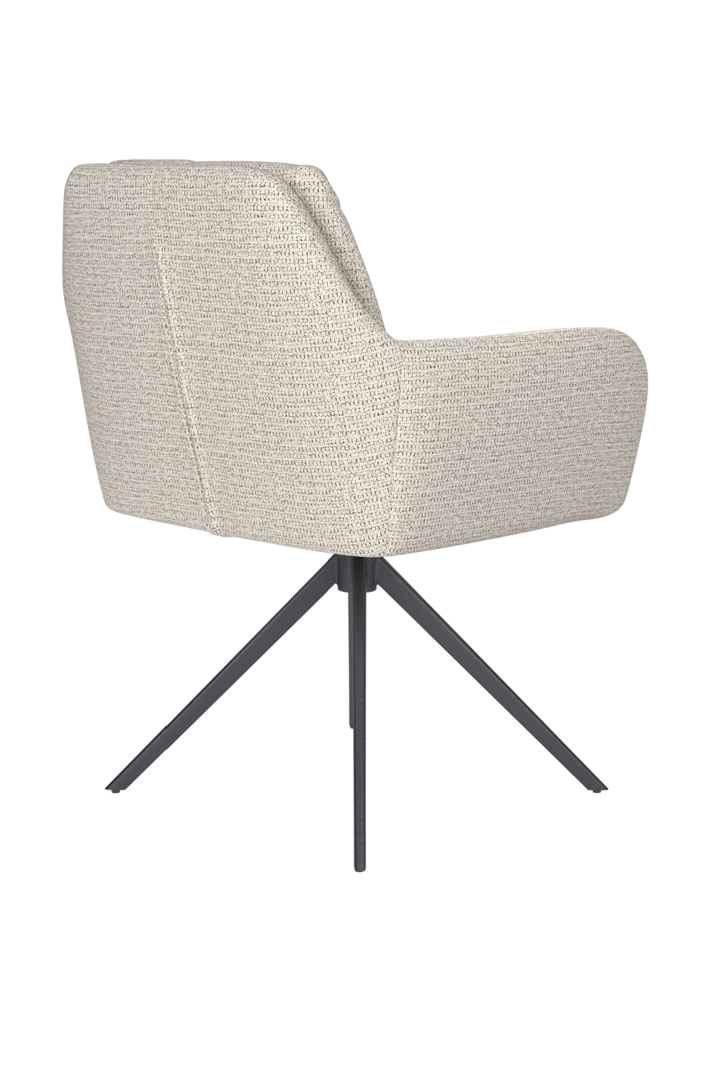 Square Tufted Swivel Armchair | DF Pete | OROA.com