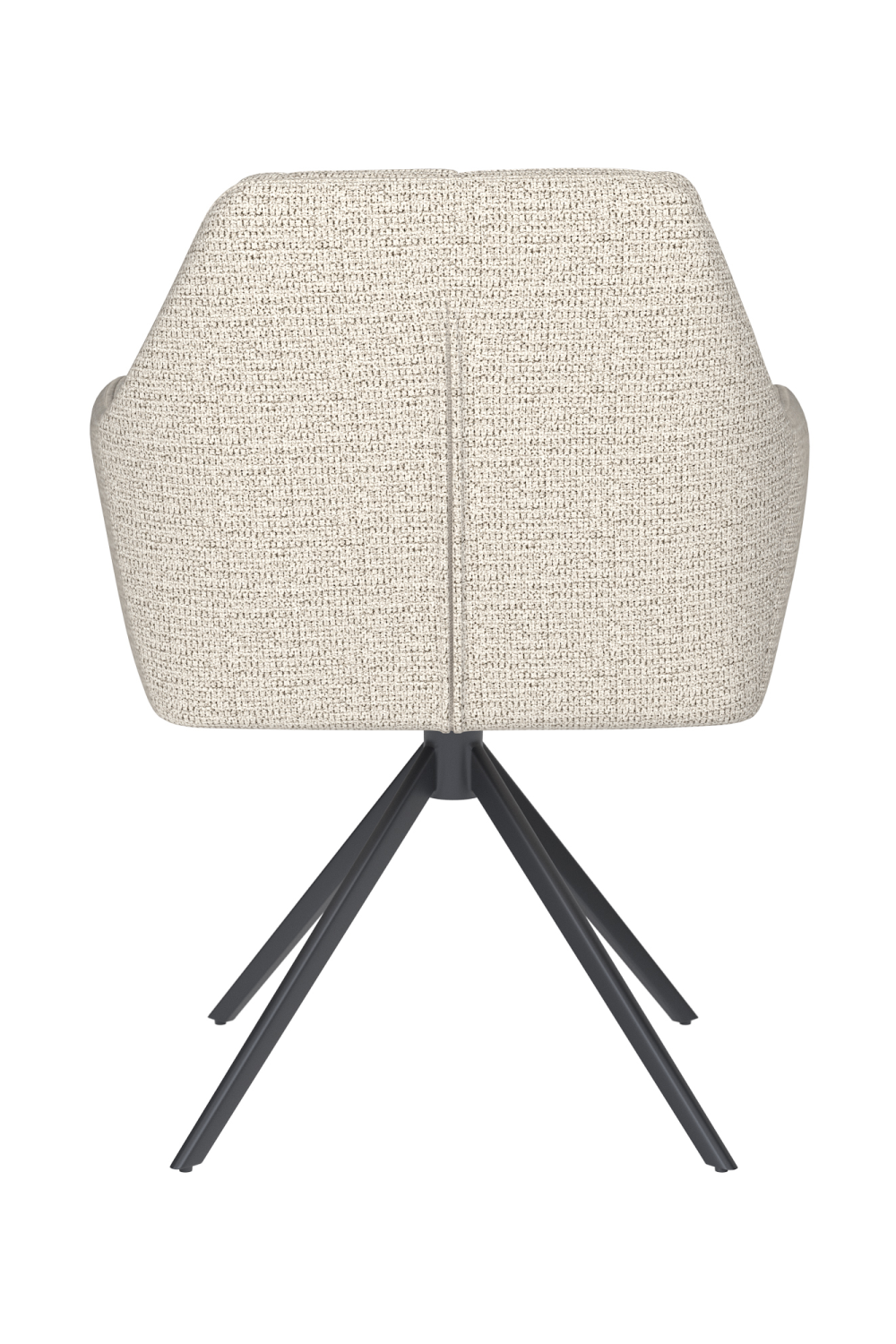 Square Tufted Swivel Armchair | DF Pete | OROA.com