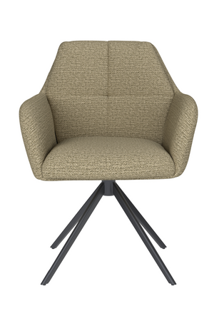 Square Tufted Swivel Armchair | DF Pete | OROA.com