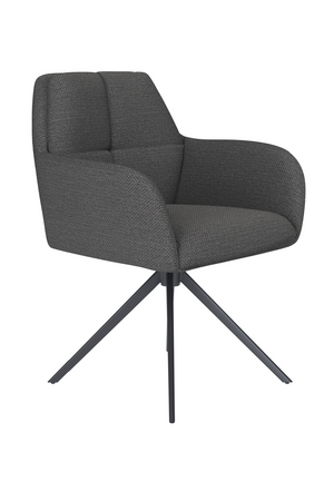 Square Tufted Swivel Armchair | DF Pete | OROA.com