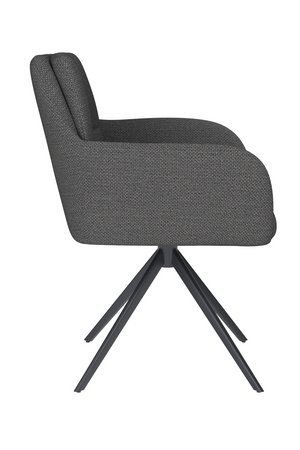 Square Tufted Swivel Armchair | DF Pete | OROA.com