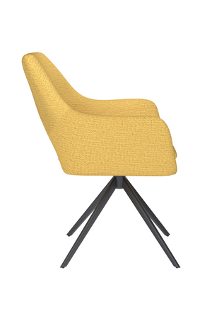 Cut-Out Back Swivel Armchair | DF Mos | OROA.com
