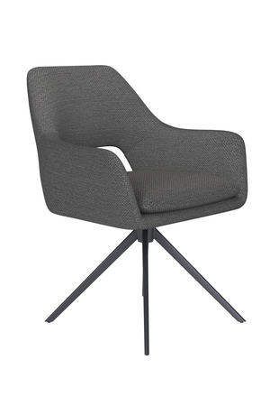 Cut-Out Back Swivel Armchair | DF Mos | OROA.com