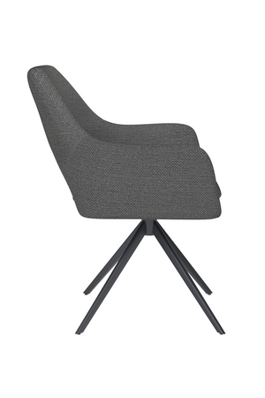 Cut-Out Back Swivel Armchair | DF Mos | OROA.com