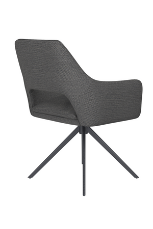 Cut-Out Back Swivel Armchair | DF Mos | OROA.com
