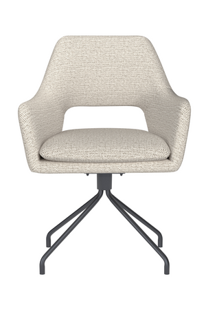 Cut-Out Back Spider Swivel Armchair | DF Mos | OROA.com