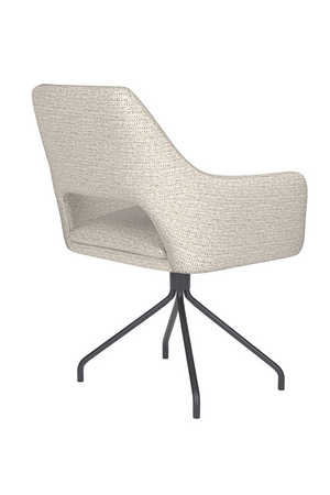 Cut-Out Back Spider Swivel Armchair | DF Mos | OROA.com