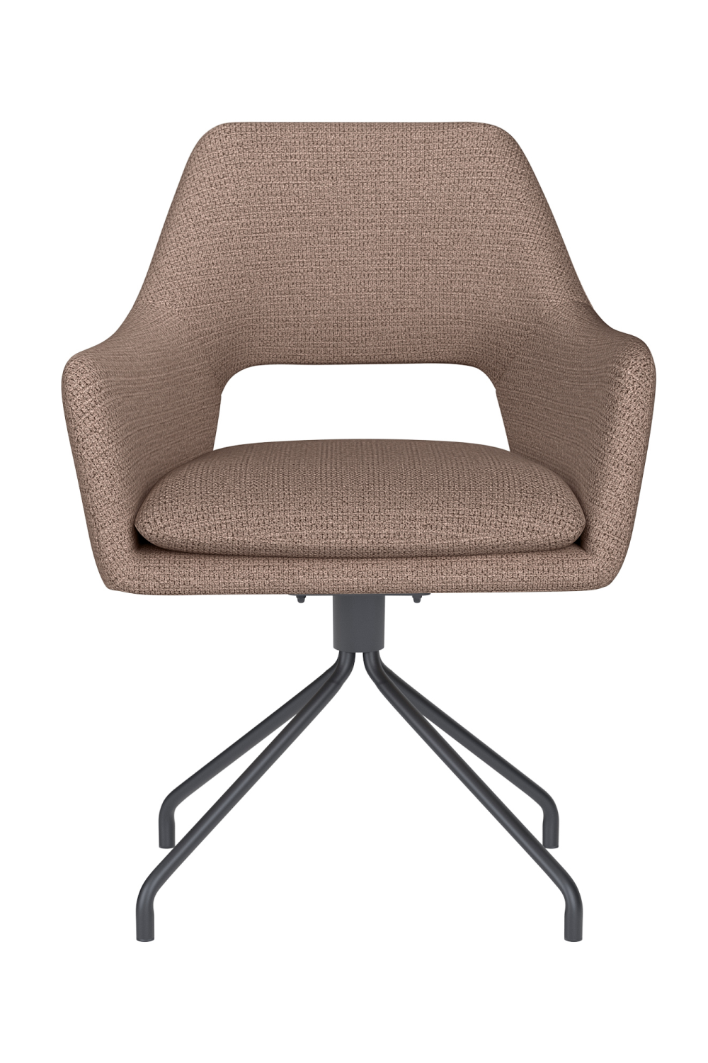 Cut-Out Back Spider Swivel Armchair | DF Mos | OROA.com