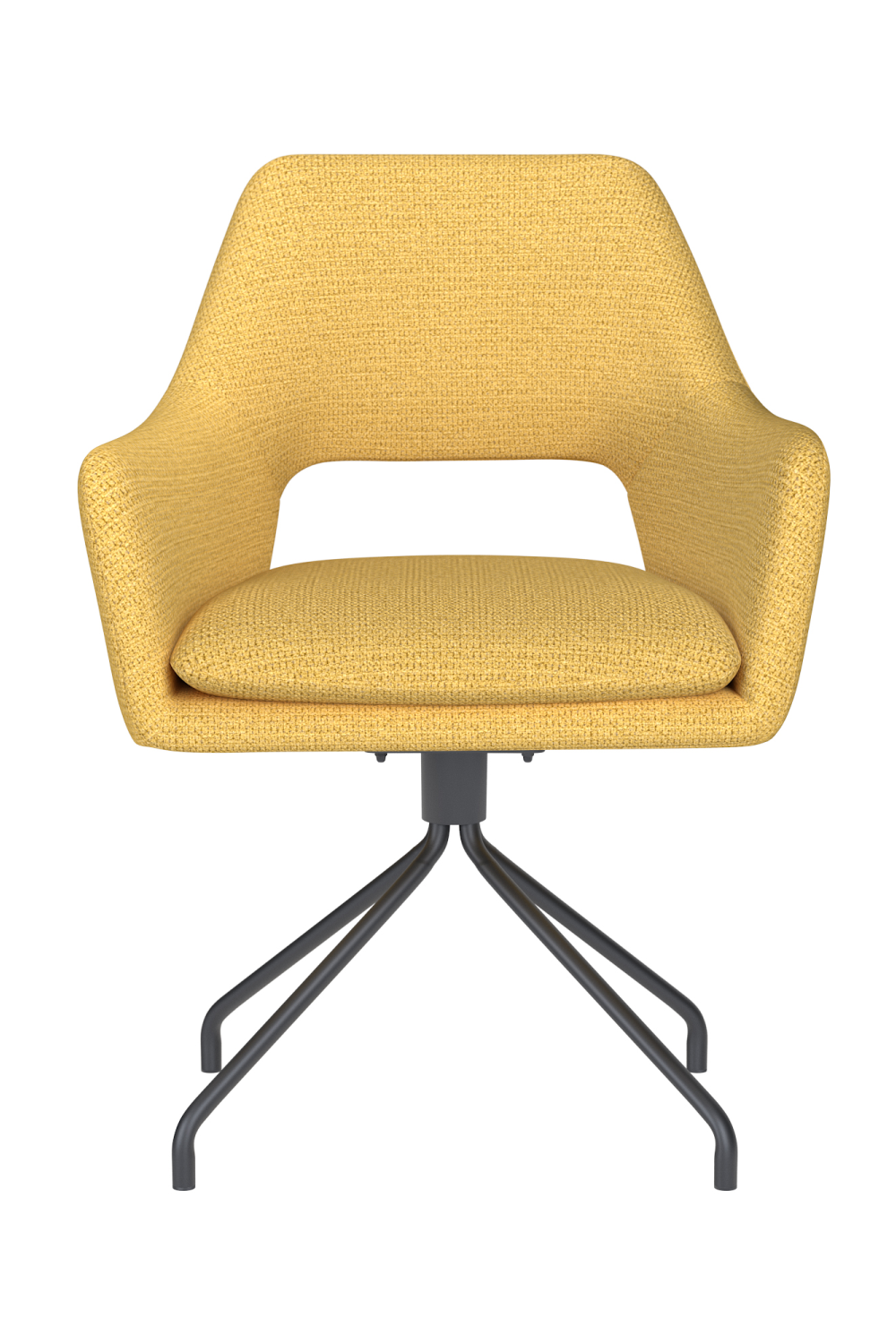 Cut-Out Back Spider Swivel Armchair | DF Mos | OROA.com