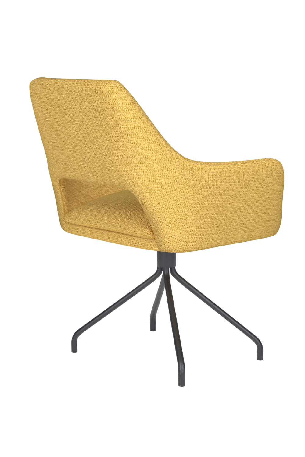 Cut-Out Back Spider Swivel Armchair | DF Mos | OROA.com