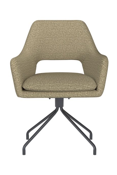 Cut-Out Back Spider Swivel Armchair | DF Mos | OROA.com