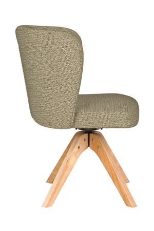 Curved Back Swivel Chair | DF Stan | Oroa.com