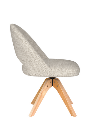 Cut-Out Wooden Swivel Chair | DF Mick | Oroa.com