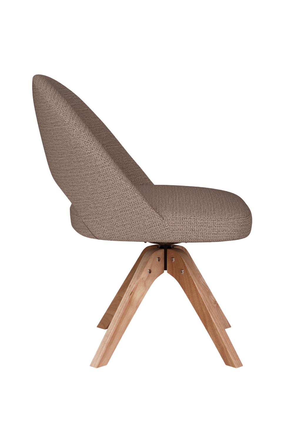 Cut-Out Wooden Swivel Chair | DF Mick | Oroa.com
