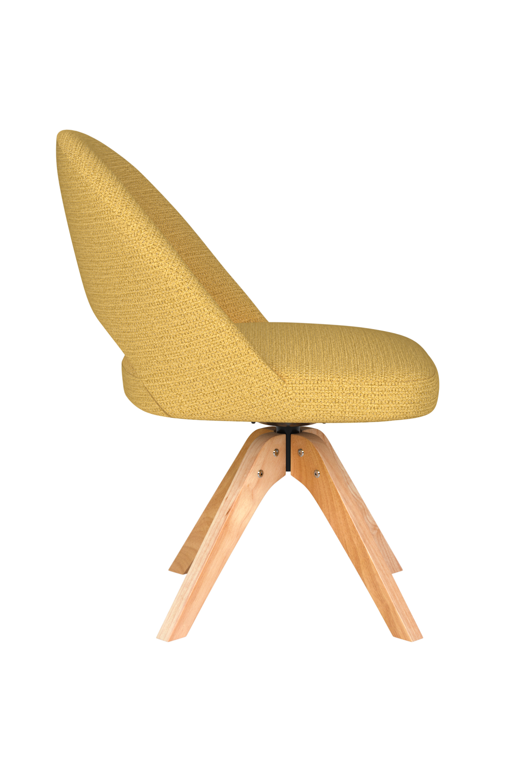 Cut-Out Wooden Swivel Chair | DF Mick | Oroa.com