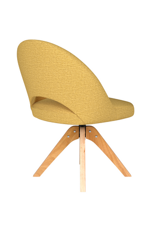 Cut-Out Wooden Swivel Chair | DF Mick | Oroa.com