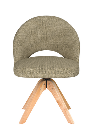 Cut-Out Wooden Swivel Chair | DF Mick | Oroa.com