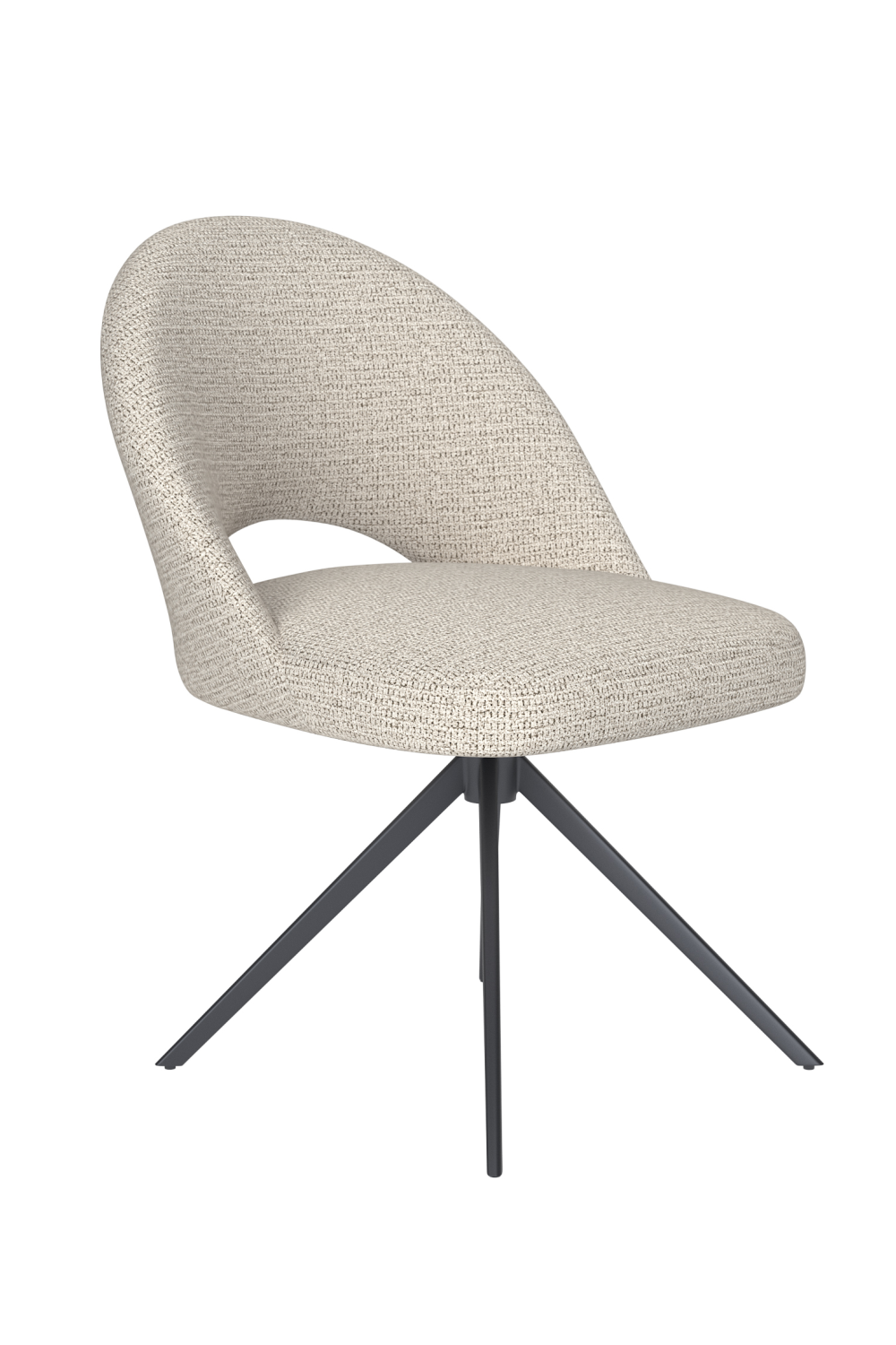 Cut-Out Back Swivel Chair | DF Mick | OROA.com