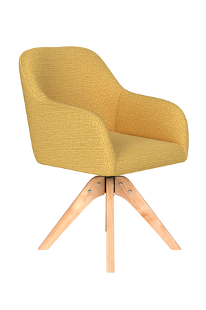 Upholstered Wooden Swivel Armchair | DF Otis | Oroa.com