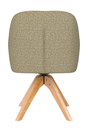 Upholstered Wooden Swivel Armchair | DF Otis | Oroa.com