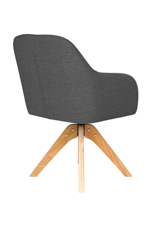 Upholstered Wooden Swivel Armchair | DF Otis | Oroa.com