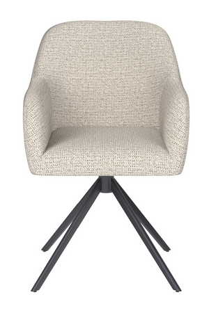 Upholstered Dining Swivel Armchair | DF Otis | OROA.com