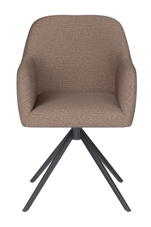 Upholstered Dining Swivel Armchair | DF Otis | OROA.com