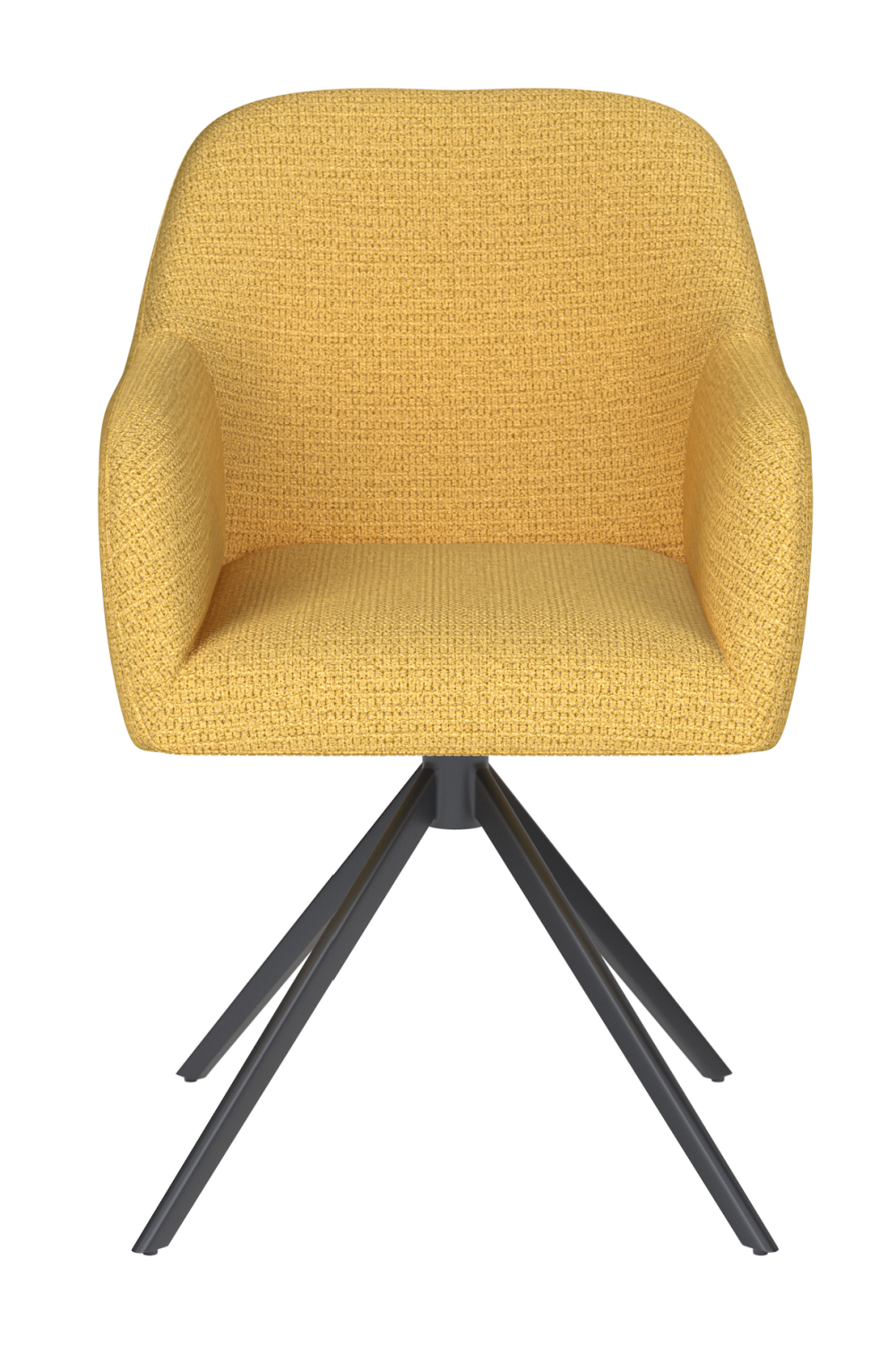Upholstered Dining Swivel Armchair | DF Otis | OROA.com