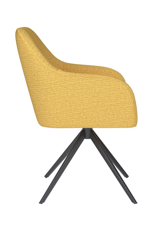 Upholstered Dining Swivel Armchair | DF Otis | OROA.com