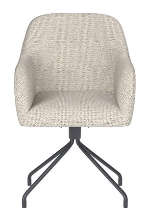 Upholstered Spider Swivel Armchair | DF Otis | OROA.com