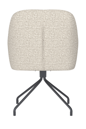 Upholstered Spider Swivel Armchair | DF Otis | Oroatrade.com