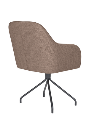 Upholstered Spider Swivel Armchair | DF Otis | Oroatrade.com