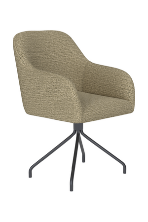 Upholstered Spider Swivel Armchair | DF Otis | OROA.com