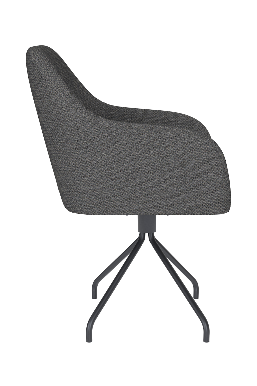 Upholstered Spider Swivel Armchair | DF Otis | OROA.com