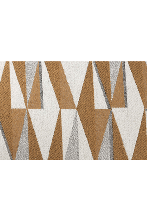 Beige Patterned Stool | DF Ziggy | OROA.com