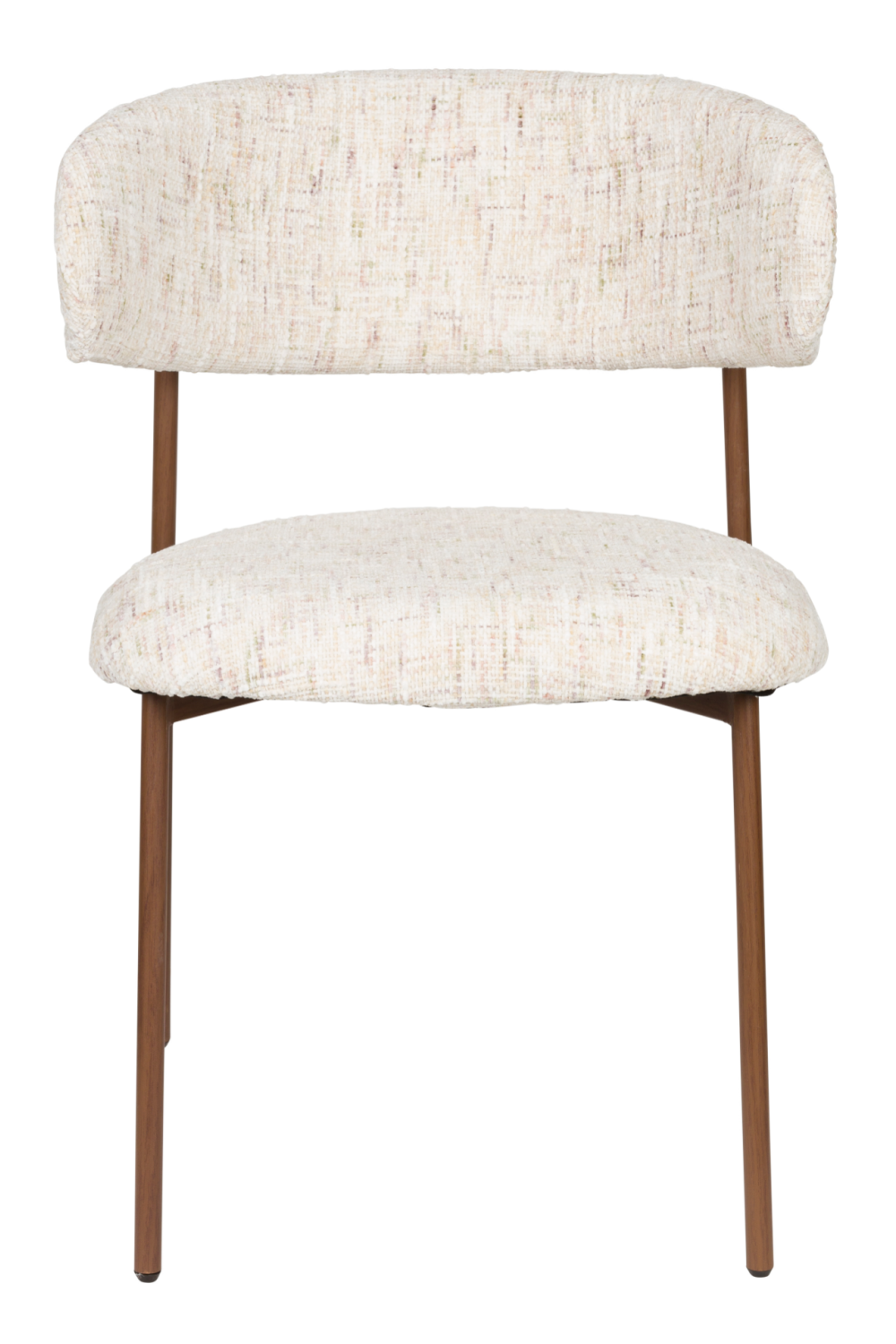 Iron Framed Curve Dining Chairs (2) | DF Claes | OROA.com