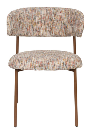 Iron Framed Curve Dining Chairs (2) | DF Claes | OROA.com