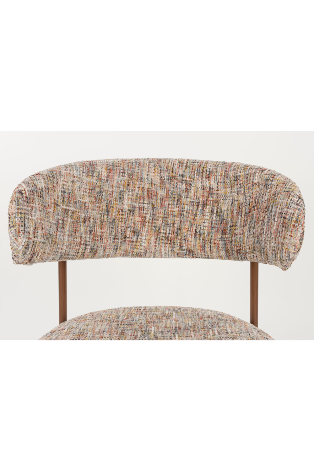 Iron Framed Curve Dining Chairs (2) | DF Claes | OROA.com