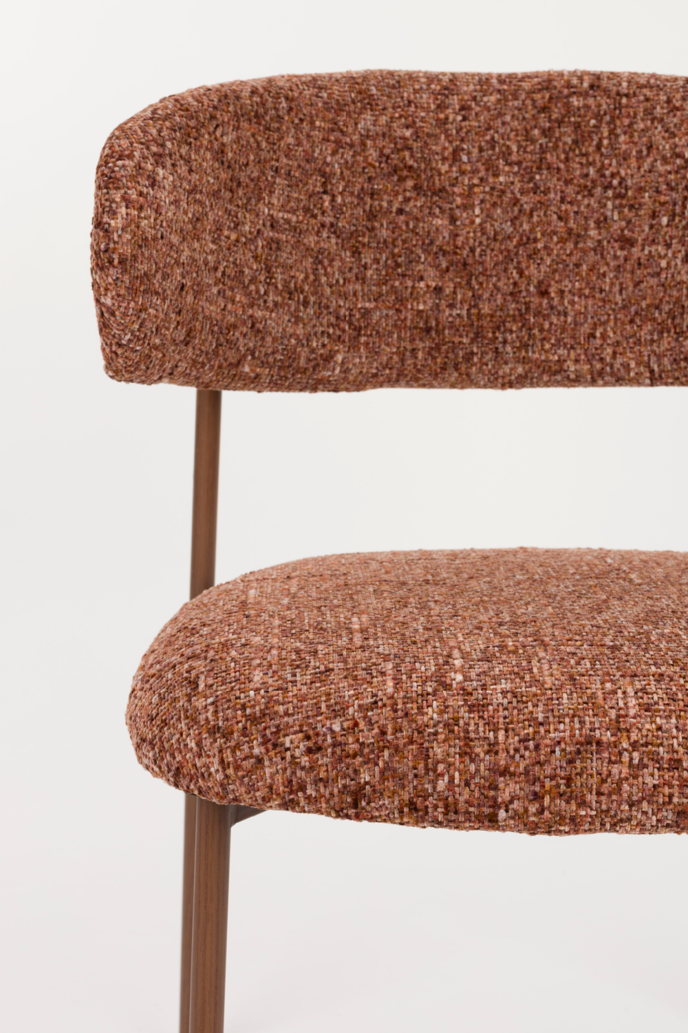 Iron Framed Curve Dining Chairs (2) | DF Claes | OROA.com