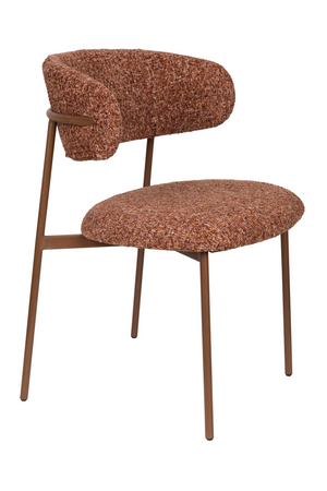 Iron Framed Curve Dining Chairs (2) | DF Claes | OROA.com
