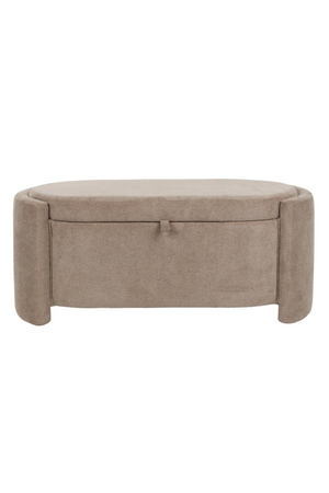 Gray Storage Bench | DF Miro | OROA.com