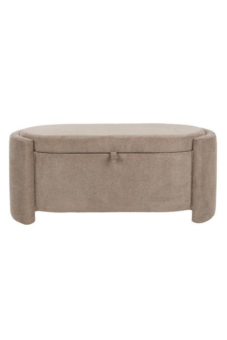 Gray Storage Bench | DF Miro | OROA.com