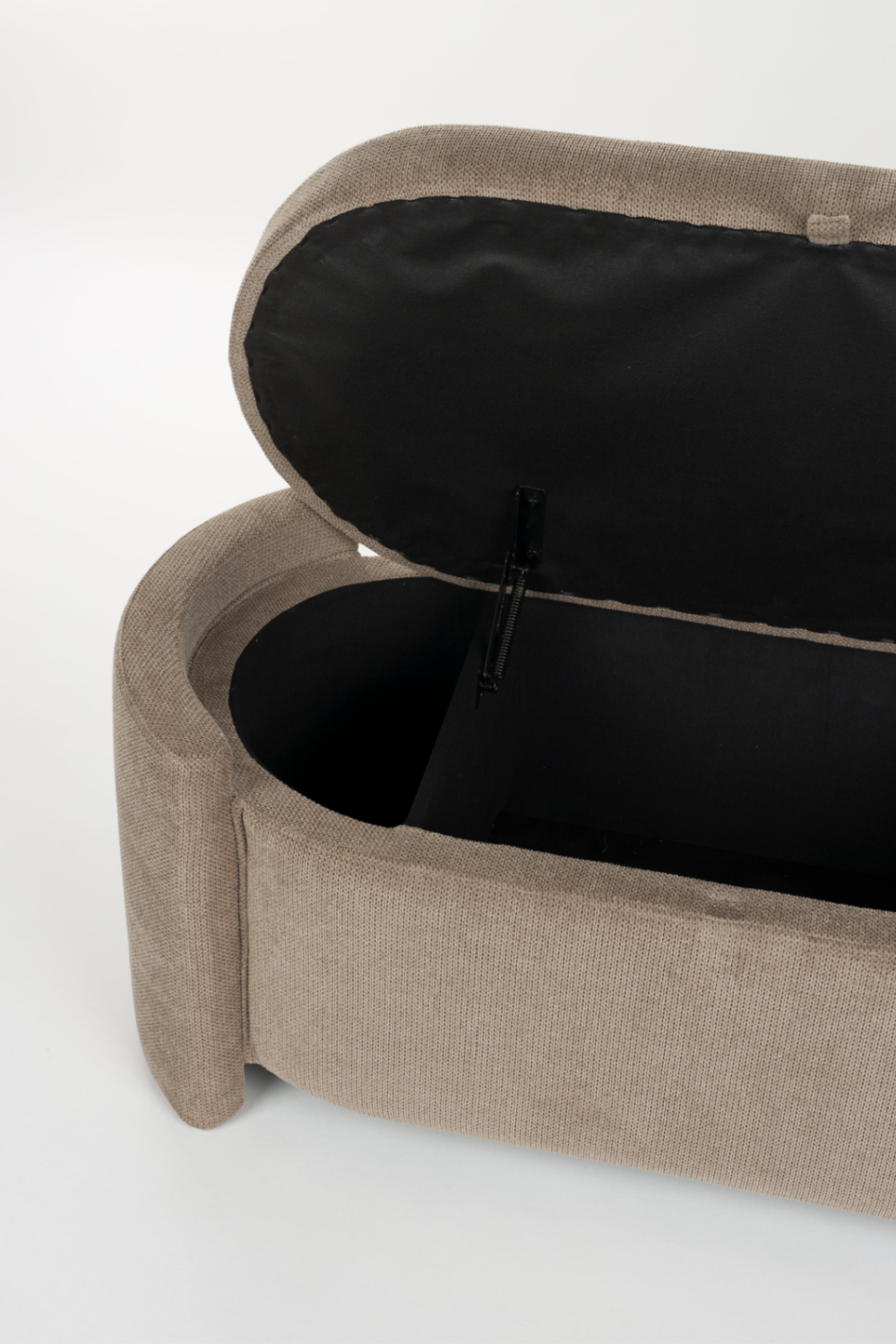 Gray Storage Bench | DF Miro | OROA.com