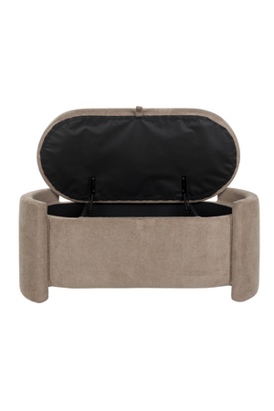 Gray Storage Bench | DF Miro | OROA.com